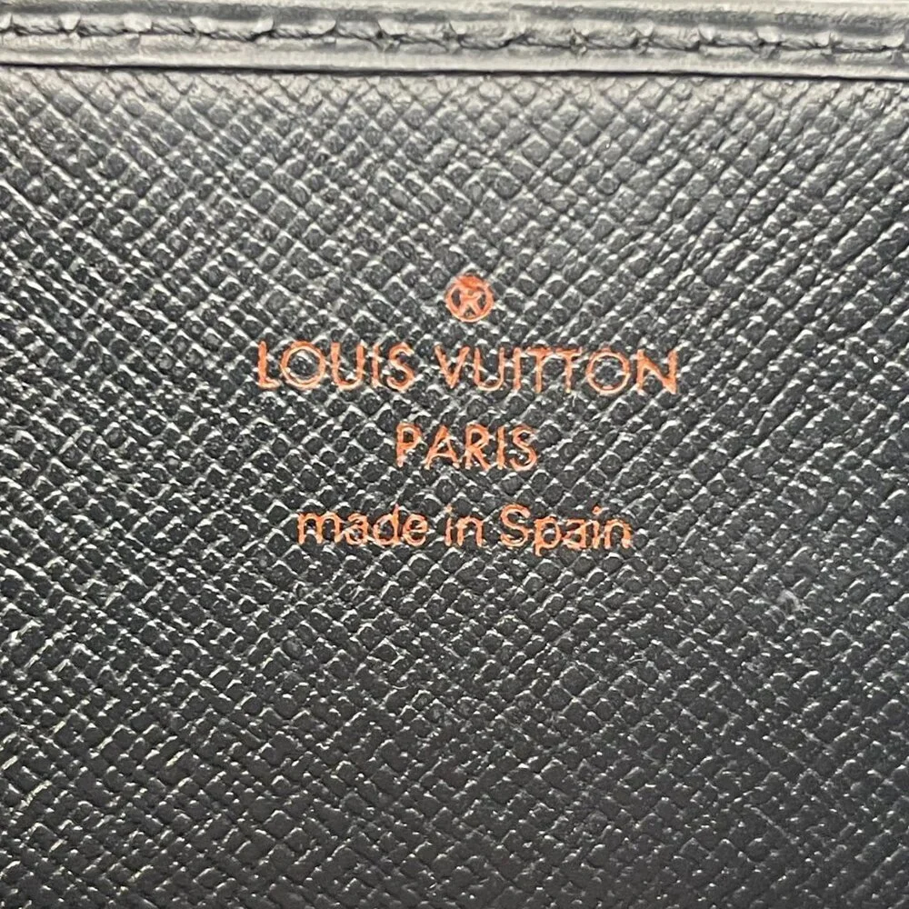 Louis Vuitton Vintage Black Epi Leather Long Wallet, Unisex - Preowned